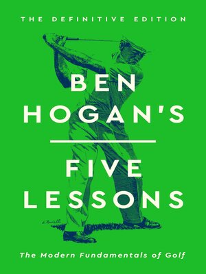 cover image of Ben Hogan's Five Lessons